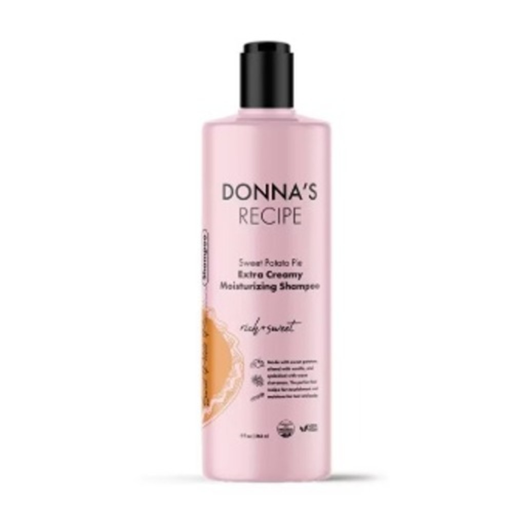 Donnas Recipe Sweet Potato Pie Extra Creamy Moisturizing Shampoo 9oz Hair Care